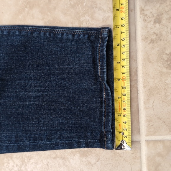Express Skinny Mid-Rise Blue Jeans - Picture 5 of 9